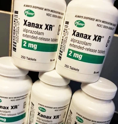5 флаконов xanax